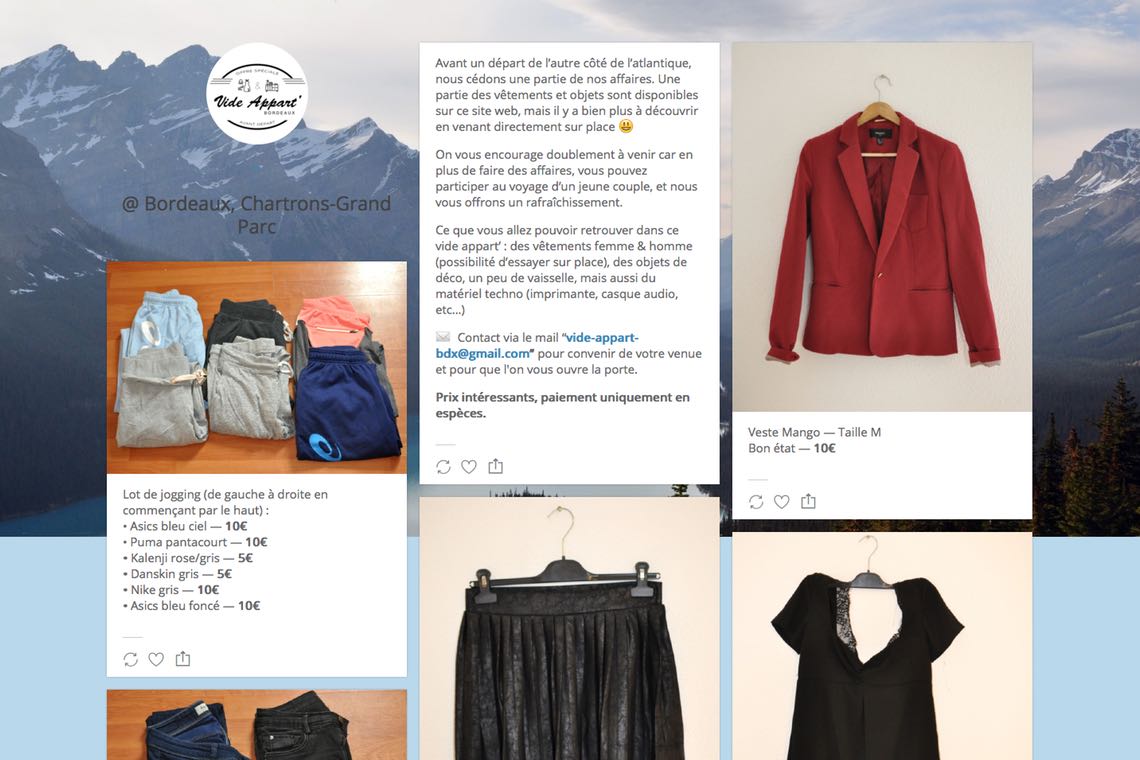 Vide Appart’ et minimalisme